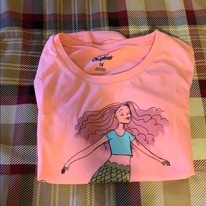 Oshkosh mermaid shirt size 14
